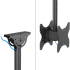 Стойка за телевизор Neomounts Back-to-Back Screen Ceiling Mount (Height: 106-156 cm) снимка 16