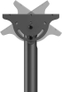 Стойка за телевизор Neomounts Back-to-Back Screen Ceiling Mount (Height: 106-156 cm) снимка 10