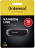 Intenso Rainbow Line - USB flash drive - 16 GB снимка 1