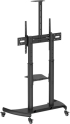 Стойка за монитор Neomounts Mobile Flat Screen Floor Stand (height: 128-160 cm) снимка 4