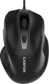 Мишка CANYON mouse M-6 Wired Черна снимка 1