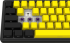 Клавиатура Геймърска Lorgar KBP70MW, Безжична, Механична, Toxic Purple Linear суичове, RGB подсветка, USB, Черно - жълта снимка 8