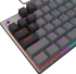 Клавиатура Lorgar Azar 514 TKL, Механична, Linear Dream суичове, Гейминг, RGB подсветка, USB, Черна снимка 8