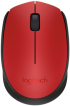 Мишка LOGITECH M171 - 2.4 GHz, 1000 dpi, червена/черна 910004641 снимка 1