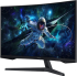 Монитор Samsung Odyssey G55C - 32", 165 Hz, 2560 x 1440 QHD, 16:9, 300 cd/m², 2500:1 , 1 мс., 178° (H) / 178° (V), Черен; LS32CG552EUXEN снимка 2