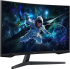 Монитор Samsung Odyssey G55C - 32", 165 Hz, 2560 x 1440 QHD, 16:9, 300 cd/m², 2500:1 , 1 мс., 178° (H) / 178° (V), Черен; LS32CG552EUXEN снимка 3