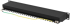 Пач панел Lanberg patch panel 24 port 1U 19" CAT.6a ftp with cable organizer shielded black снимка 3