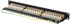 Пач панел Lanberg patch panel 24 port 1U 19" CAT.6a ftp with cable organizer shielded black снимка 5