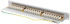 Пач панел Lanberg patch panel 24 port 1U 19" CAT.6a ftp with cable organizer shielded grey снимка 2