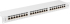 Пач панел Lanberg patch panel 24 port 1U 19" CAT.6a ftp with cable organizer shielded grey снимка 6