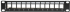 Пач панел Lanberg patch panel blank 12 port 1U 10" ftp for keystone modules black v2 снимка 3
