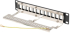 Пач панел Lanberg patch panel blank 12 port 1U 10" ftp for keystone modules black v2 снимка 5