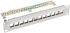 Пач панел Lanberg patch panel blank 12 port 1U 10" ftp for keystone modules grey v2 снимка 3