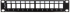 Пач панел Lanberg patch panel blank 12 port 1U with organizer for keystone modules black снимка 2