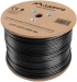Lanberg LAN cable CAT.5e ftp 305m solid outdoor cu black fluke passed снимка 2