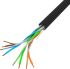 Инсталационен LAN кабел  Lanberg LAN cable CAT.5e utp 305m solid cu black fluke снимка 2