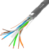 Инсталационен LAN кабел  Lanberg LAN cable CAT.6 sftp 305m solid cu grey cpr + fluke passed снимка 2