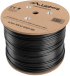 Инсталационен LAN кабел  Lanberg LAN cable CAT.6 utp 305m solid outdoor gel-filled cu black fluke passed снимка 2