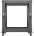 Шкаф за техника - Rack Lanberg open rack 19" 12U 600x600-1100 adjustable black снимка 3