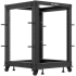 Шкаф за техника - Rack Lanberg open rack 19" 15U 600x600-1100 adjustable black снимка 1