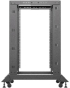 Шкаф за техника - Rack Lanberg open rack 19" 18U 600x800 black снимка 2