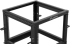 Шкаф за техника - Rack Lanberg open rack 19" 9U 600x600-1100 adjustable black снимка 4