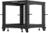Шкаф за техника - Rack Lanberg open rack 19" 9U 600x600-1100 adjustable black снимка 5