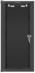 Шкаф за техника - Rack Lanberg rack cabinet 10" wall-mount 12U-280x310 (flat pack) with glass door black снимка 3
