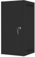 Шкаф за техника - Rack Lanberg rack cabinet 10" wall-mount 12U-280x310 for self-assembly with metal door black (flat pack) снимка 4