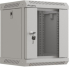 Шкаф за техника - Rack Lanberg rack cabinet 10" wall-mount 6U-300x300 (flat pack) with glass door grey снимка 1