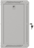 Шкаф за техника - Rack Lanberg rack cabinet 10" wall-mount 9U-300x300 (flat pack) with glass door grey снимка 2