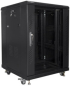 Шкаф за техника - Rack Lanberg rack cabinet 19" free-standing 15U-600x600 (flat pack) black снимка 3