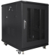 Шкаф за техника - Rack Lanberg rack cabinet 19" free-standing 15U-600x800 (flat pack) with mesh door black снимка 4