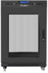 Шкаф за техника - Rack Lanberg rack cabinet 19" free-standing 15U-800x1000 (flat pack) with mesh door lcd black v2 снимка 5