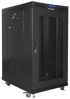 Шкаф за техника - Rack Lanberg rack cabinet 19" free-standing 22U-800x1000 (flat pack) with mesh door lcd black v2 снимка 2