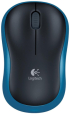 Мишка LOGITECH M185 Wireless Mouse - Синя - EWR2 снимка 2