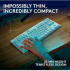 Клавиатура LOGITECH G915 X LIGHTSPEED TKL Wireless Gaming Keyboard - WHITE - US INT'L - 2.4GHZ-BT - EMEA28i-935 - TACTILE снимка 13