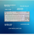 Клавиатура LOGITECH G915 X LIGHTSPEED TKL Wireless Gaming Keyboard - WHITE - US INT'L - 2.4GHZ-BT - EMEA28i-935 - TACTILE снимка 11
