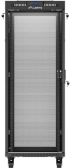 Шкаф за техника - Rack Lanberg rack cabinet 19" free-standing 32U-600X1000 (FLAT PACK) with mesh door LCD black снимка 4