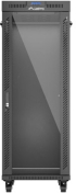 Шкаф за техника - Rack Lanberg rack cabinet 19" free-standing 32U-600X1000 (FLAT PACK) with glass door LCD black снимка 9