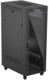 Шкаф за техника - Rack Lanberg rack cabinet 19" free-standing 32U-600X1000 (FLAT PACK) with glass door LCD black снимка 10
