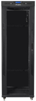 Шкаф за техника - Rack Lanberg rack cabinet 19" free-standing 37U-800x1000 (flat pack) with glass door lcd black v2 снимка 6