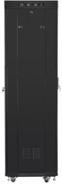 Шкаф за техника - Rack Lanberg rack cabinet 19" free-standing 42U-600x600 (flat pack) with glass door lcd black v2 снимка 6