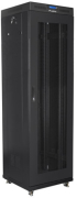 Шкаф за техника - Rack Lanberg rack cabinet 19" free-standing 42U-600x600 (flat pack) with mesh door lcd black v2 снимка 2