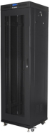 Шкаф за техника - Rack Lanberg rack cabinet 19" free-standing 42U-600x600 (flat pack) with mesh door lcd black v2 снимка 1