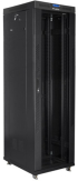 Шкаф за техника - Rack Lanberg rack cabinet 19" free-standing 42U-600x800 (flat pack) with glass door lcd black v2 снимка 2