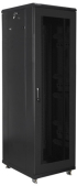 Шкаф за техника - Rack Lanberg rack cabinet 19" free-standing 42U-600x800 (flat pack) with mesh door black снимка 3