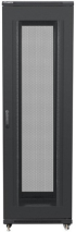 Шкаф за техника - Rack Lanberg rack cabinet 19" free-standing 42U-800x1000 (flat pack) with mesh door black снимка 3