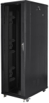 Шкаф за техника - Rack Lanberg rack cabinet 19" free-standing 42U-800x1200 (flat pack) black снимка 1
