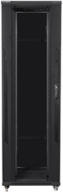 Шкаф за техника - Rack Lanberg rack cabinet 19" free-standing 42U-800x1200 (flat pack) with mesh door lcd black v2 снимка 2